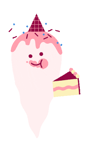 Happy Ice Cream Sticker by Katya Ross