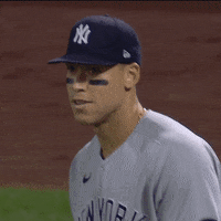 Aaron Judge Yankees Baseball Face GIF