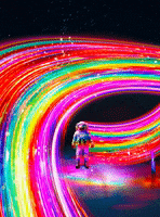 psychedelic space GIF by Lumi