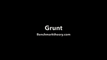 grunt bmt- GIF by benchmarktheory