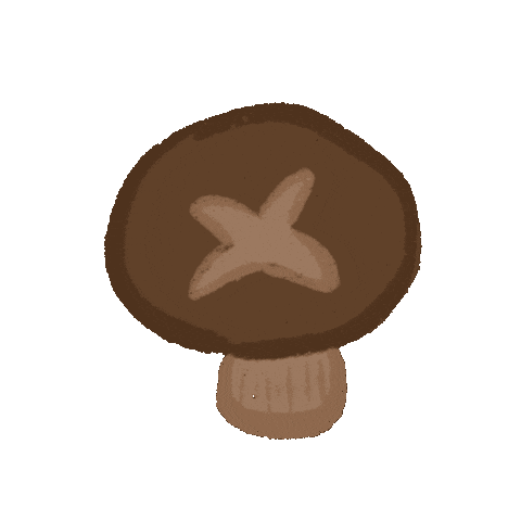 Mushroom Sticker