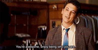 youre awesome miles teller GIF