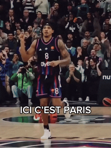 Paris Basketball GIF