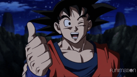 Dragon Ball Super Thumbs Up GIF by Funimation - Find & Share on GIPHY