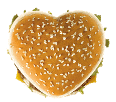 Burger Mcdonalds Sticker