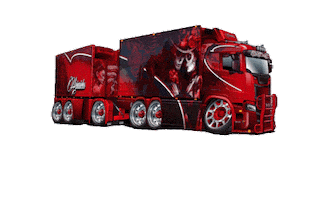 La Vida Es Bella V8 Sticker by TeamHeinrichs