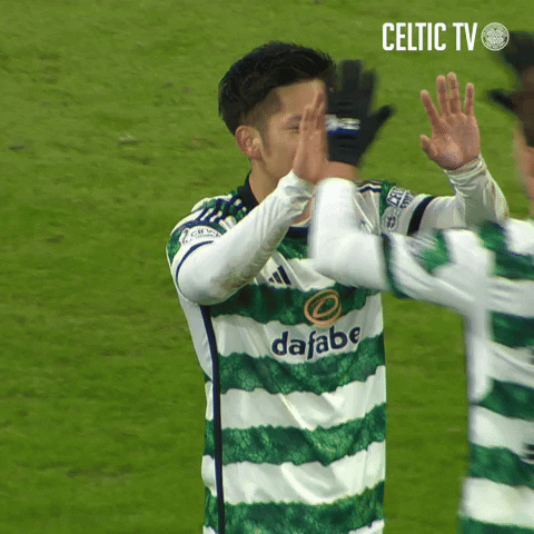 Goal Hug GIF by Celtic Football Club