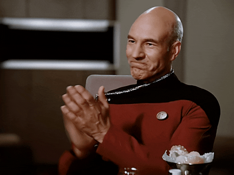 StarTrek GIF of clapping