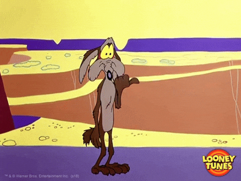 pics Wile E Coyote Help Sign Gif egat gifs get the best gif on giphy