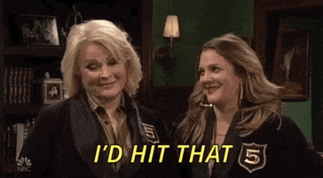 i'd hit that candice bergen GIF by Saturday Night Live