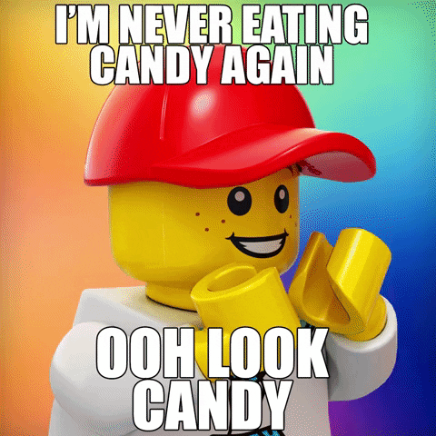 Sweetest Day Halloween GIF by LEGO