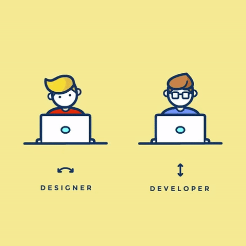 vs designer GIF