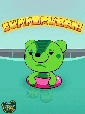 Summer Swimming GIF by DeddyBears
