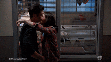 chicago med hug GIF by NBC