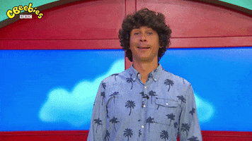 Andy Day Pointing GIF by CBeebies HQ