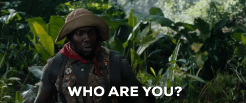 who are you GIF by Jumanji Welcome to the Jungle