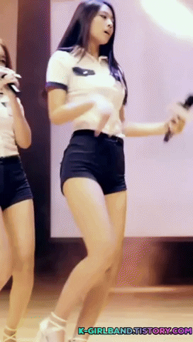 설현 서든어택 콘서트 GIF