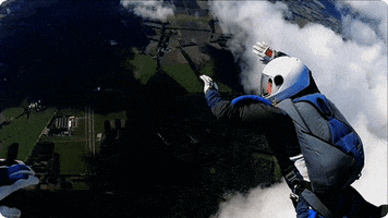 AlbatrosFallschirmsport sun hamburg skydive tandem GIF