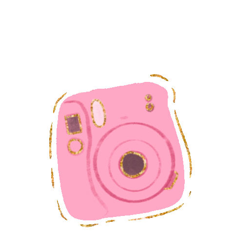 Camera Polaroid Sticker by Roxy James