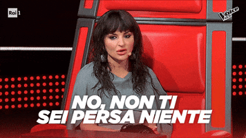 Television Italia GIF by The Voice of Italy