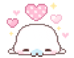 Pixel Love Sticker