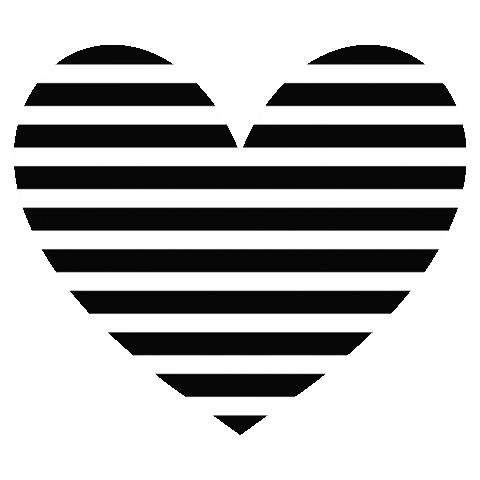 Black And White Love Sticker