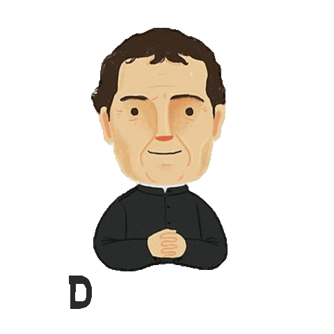 Don Bosco Saints Sticker by mumbaisalesians