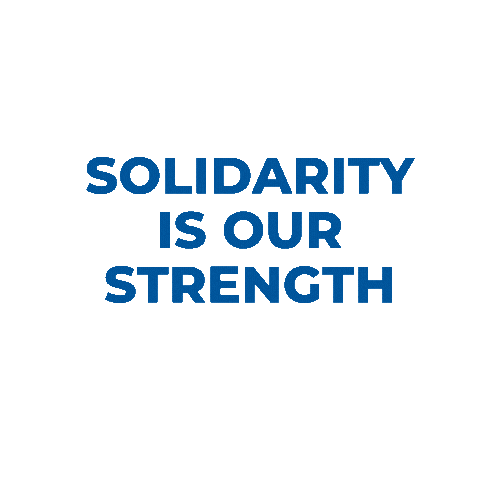 Union Strong 1U Sticker by Union Plus