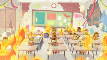 high school burn GIF by Cartoon Hangover