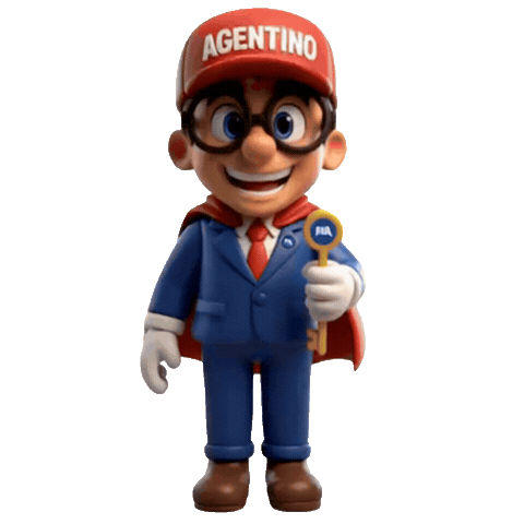 Agentino Sticker by Casaspetti.it