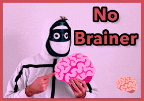 Brain No Brainer GIF by Stick Up Music