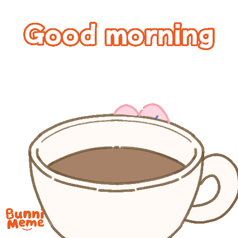 Good Morning Hello Sticker by POPJOY