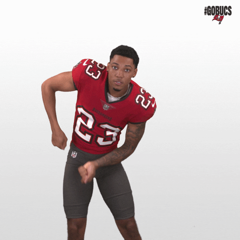 Celebrate Sean Murphy-Bunting GIF by Tampa Bay Buccaneers