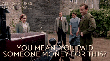 Pay Day Money GIF by All Creatures Great And Small