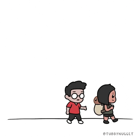 Walk Help GIF by Tubby Nugget