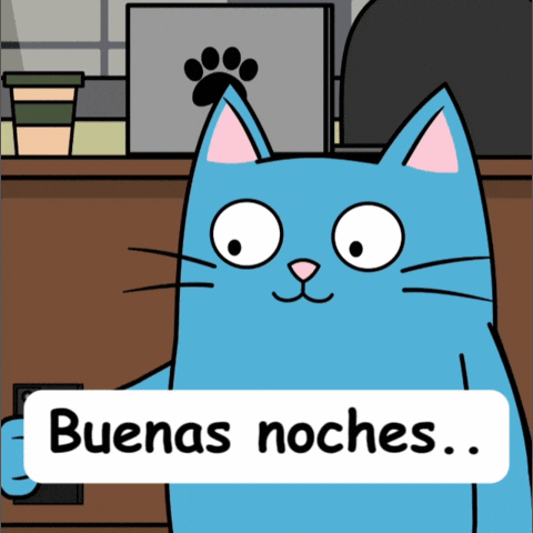 Out Of Office Buenas Noches GIF