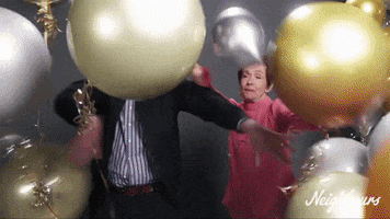 Karl Kennedy Party GIF by Neighbours (Official TV Show account)