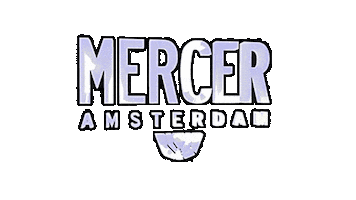 Transparant Mercer Logo Sticker by merceramsterdam