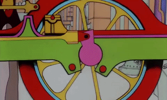 yellow submarine GIF by The Beatles