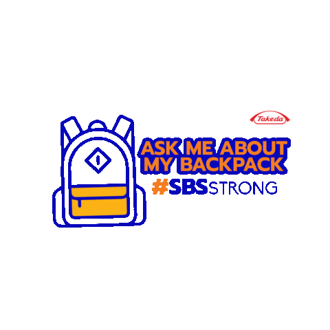 Community Backpack Sticker by SBS Strong