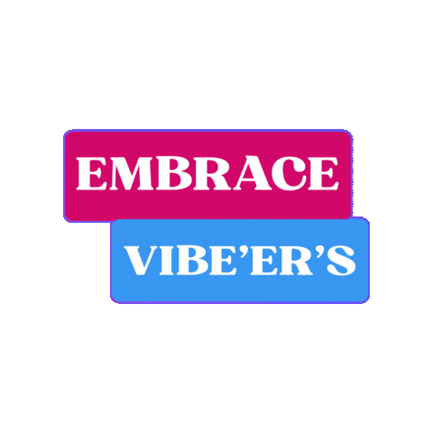 EMBRACE VIBE'ER'S Sticker