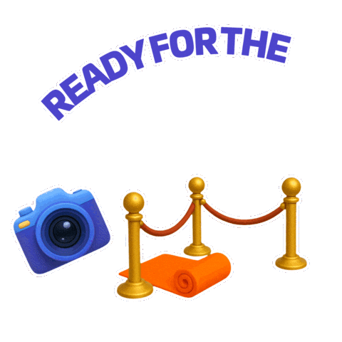 Red Carpet Sticker by klooktravel