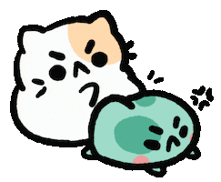 Cat Booty Sticker by angy frog