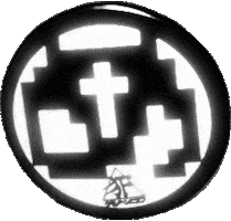 Eye Cross Sticker
