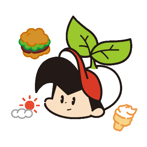lotteria_L4 Sticker