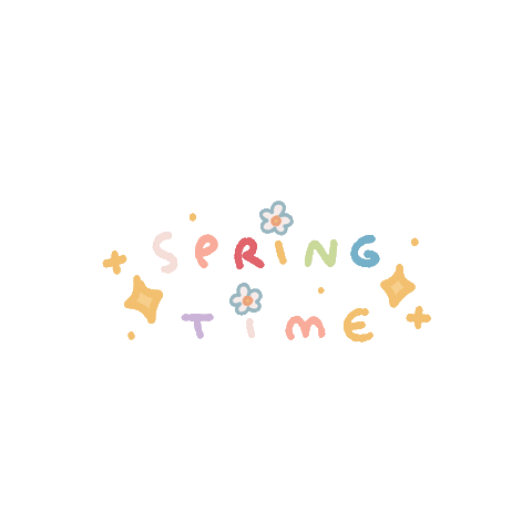 Spring Doodle Sticker