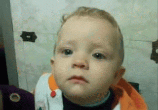  sad baby upset emotions disappointed GIF