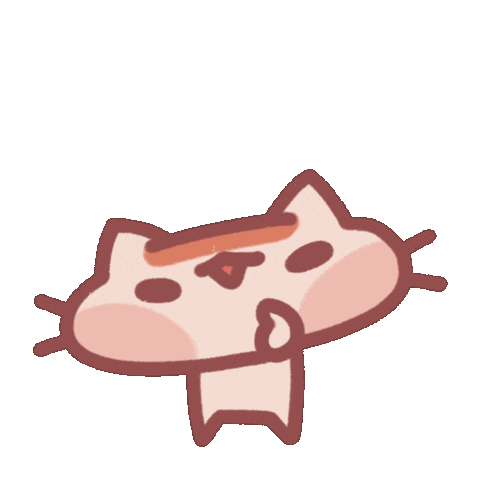 Cat Flan Sticker