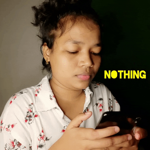 Chat Nothing GIF
