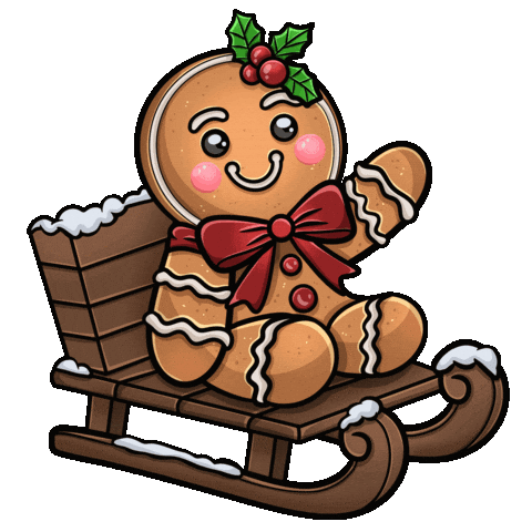 Christmas Hello Sticker